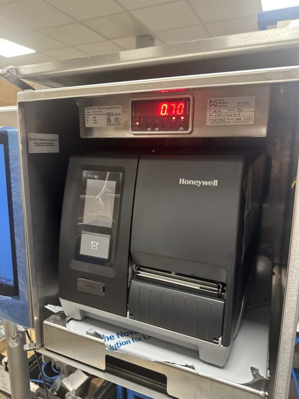 Label Printer with Weight Indicator