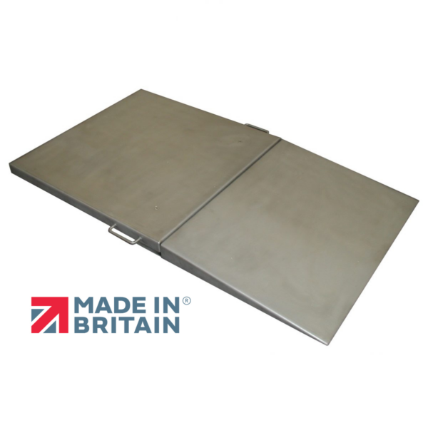 GLF Stainless Steel Floor Scale manufactured in the UK