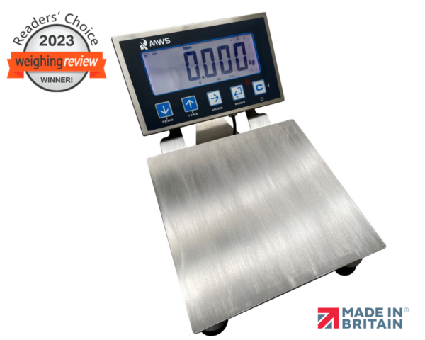 Hygeia checkweigher industrial scale manufactured by MWS in the UK