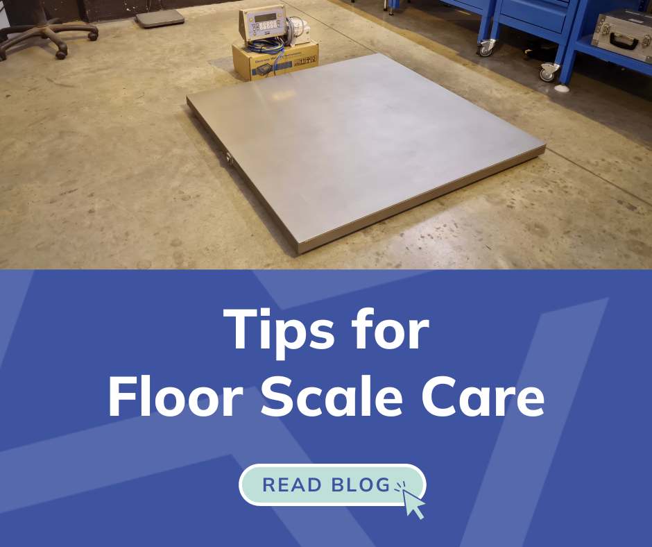 Tips for maintaining platform floor scales