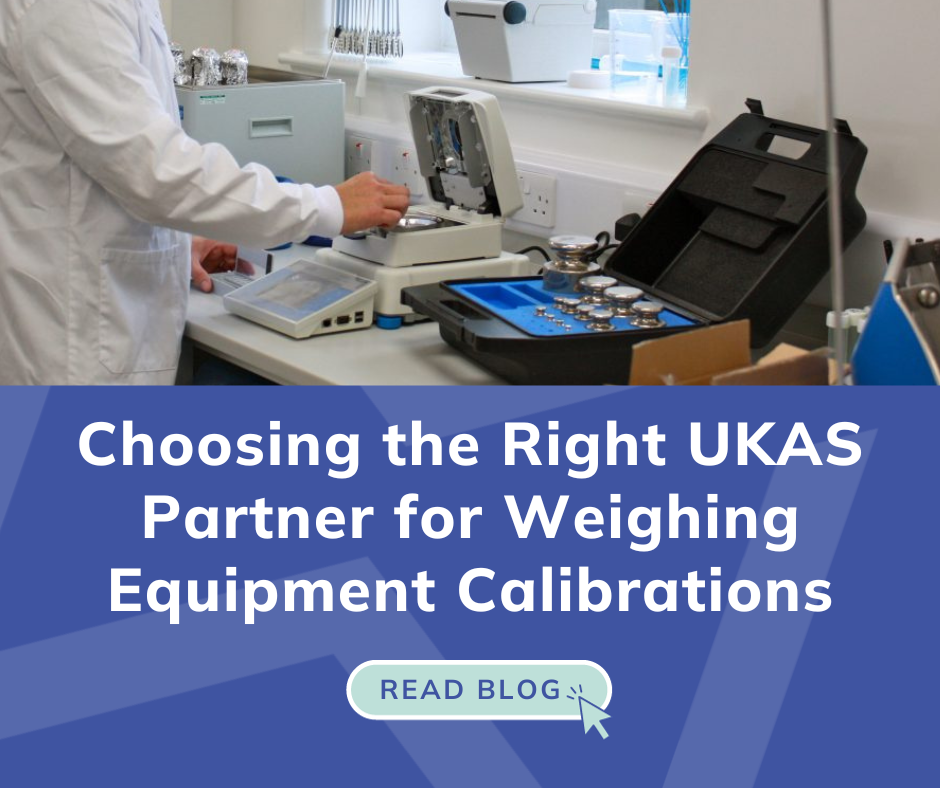 Choosing the right partner for UKAS weighing scale calibrations