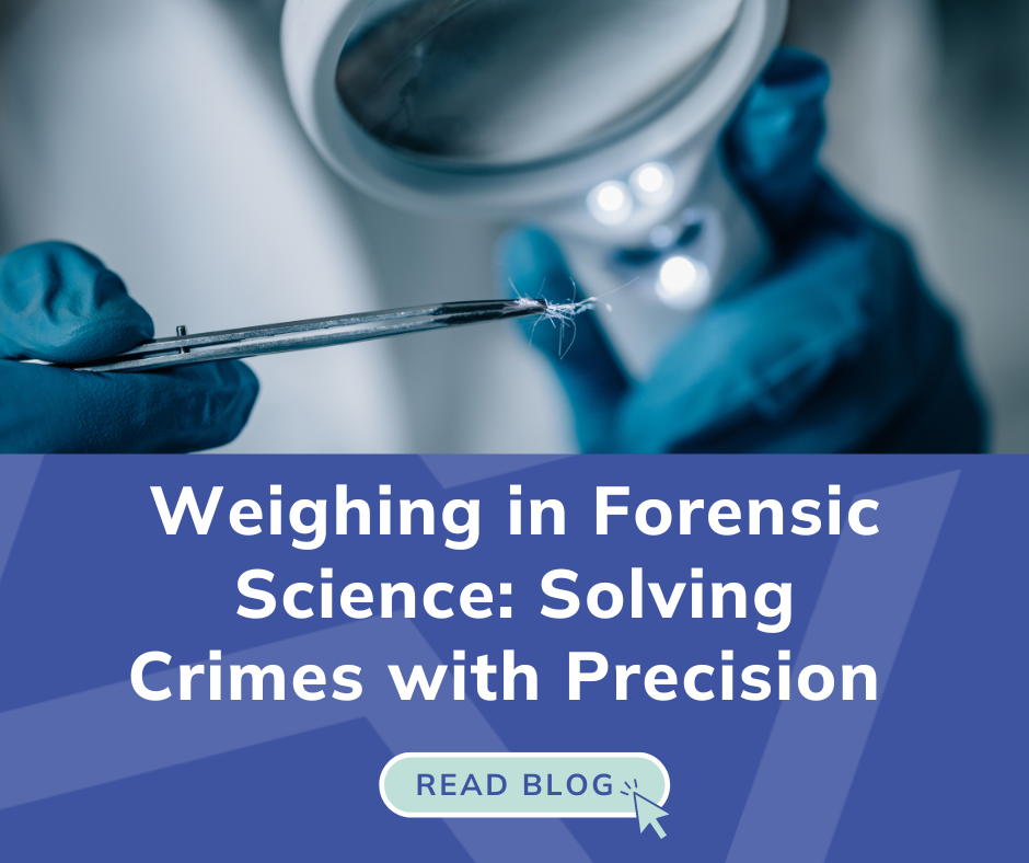 How weighing scales and balances are used in forensic science