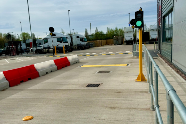 Weighbridge installation for a Leading Multi-Drop Parcel Delivery Company