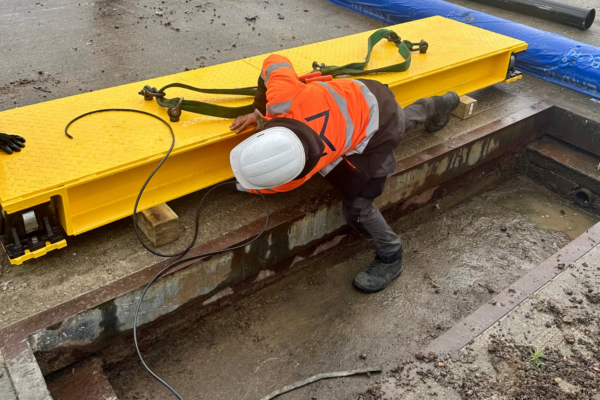 Weighbridge installation for a Leading Multi-Drop Parcel Delivery Company