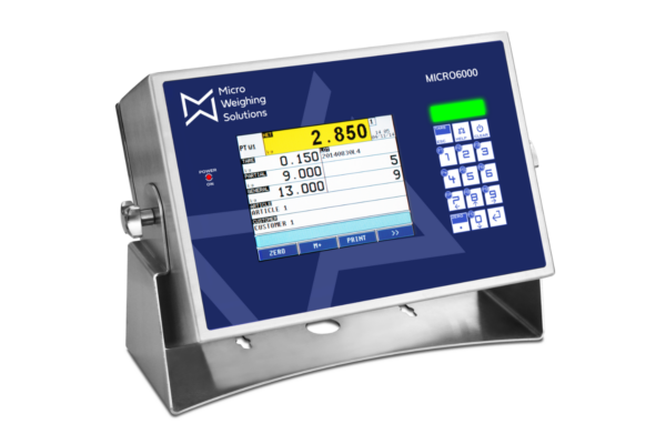 MWS Ltd Micro 6000 touchscreen weight indicator