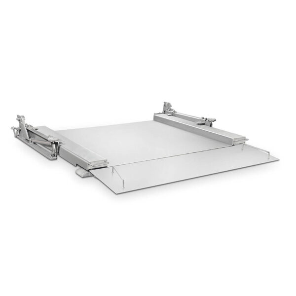 MWS wash down floor scale with ramp