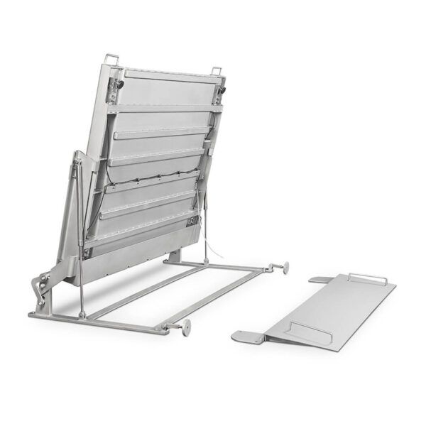 MWS wash down floor scale with ramp